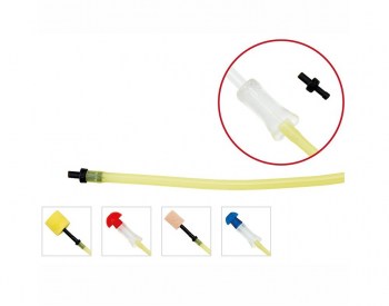 yellow tube and probe tip adaptor kit